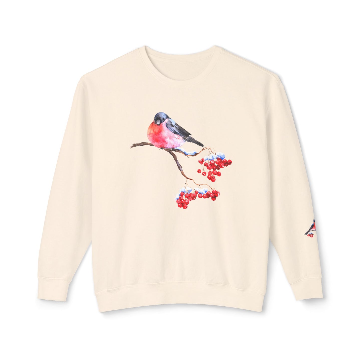 Bird & Cherry - Unisex Lightweight Crewneck Sweatshirt - 10336