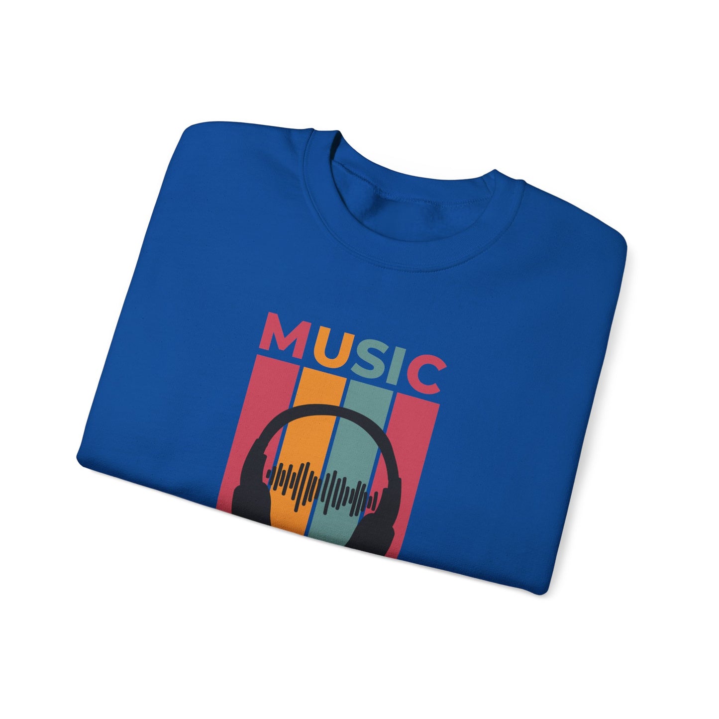 I Love Music - Unisex Heavy Blend™ Crewneck Sweatshirt - 10599
