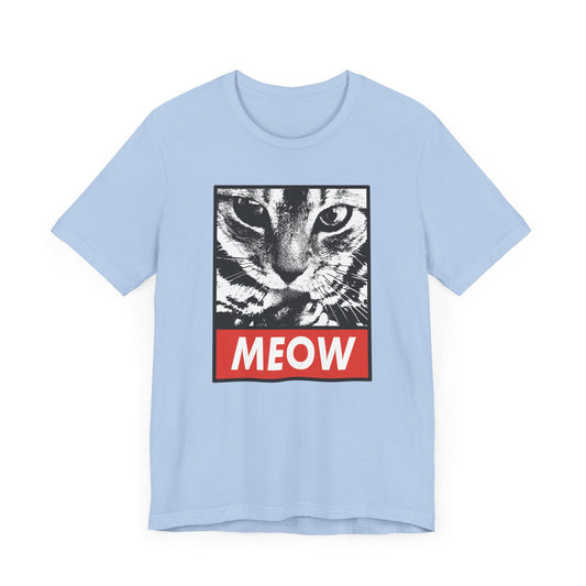 Meow - Unisex Jersey Short Sleeve Tee