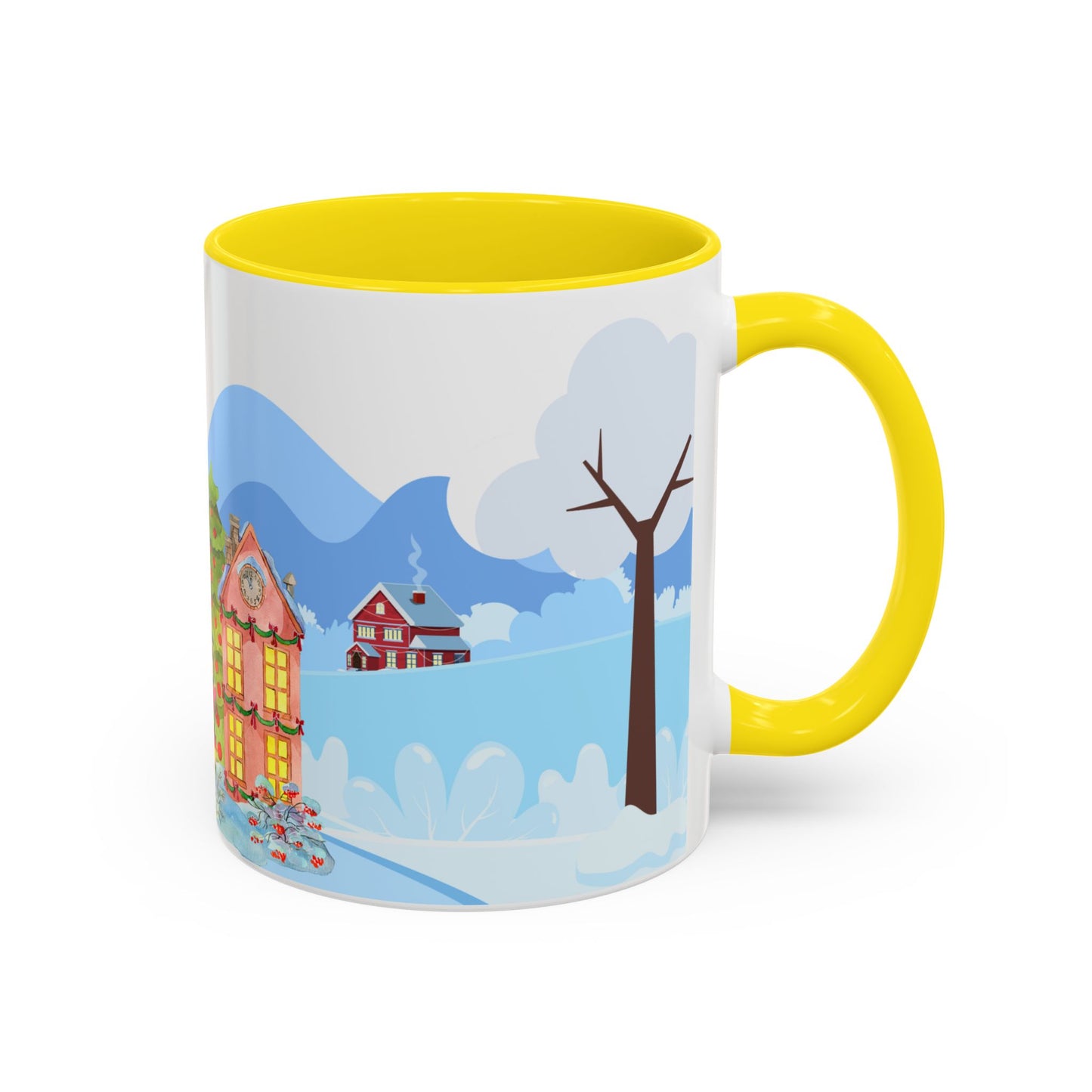 Christmas Day - Accent Coffee Mug (11, 15oz) - 10457