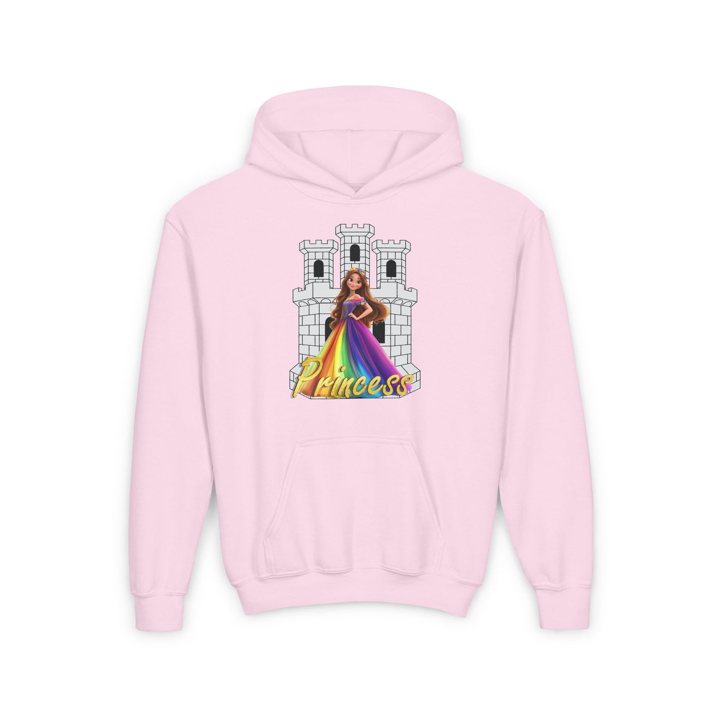 Every Girl Is a Princess - Youth Heavy Blend Hooded Sweatshirt - 11155