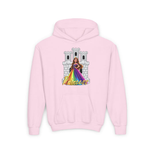 Every Girl Is a Princess - Youth Heavy Blend Hooded Sweatshirt - 11155