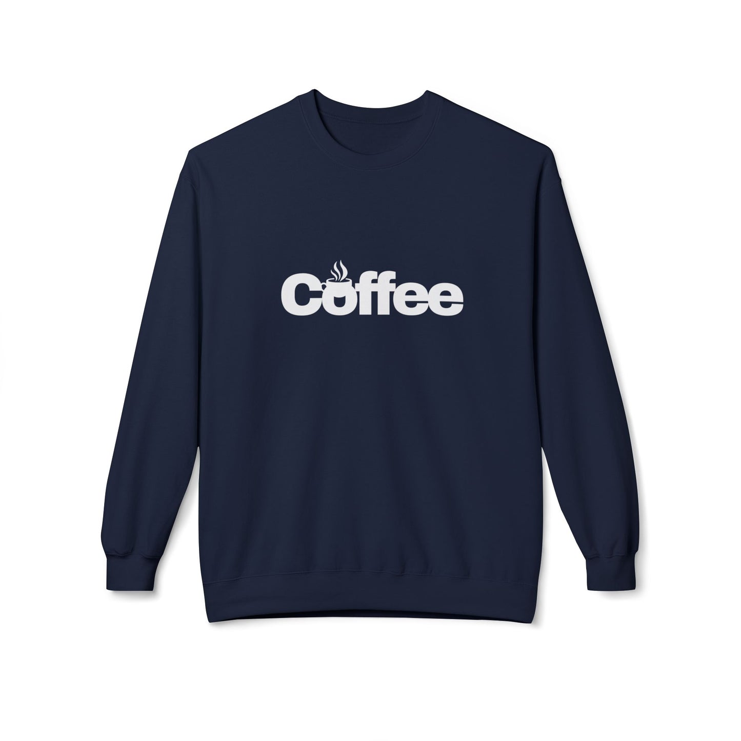 Coffee - Unisex Midweight Softstyle Fleece Crewneck Sweatshirt - 11315