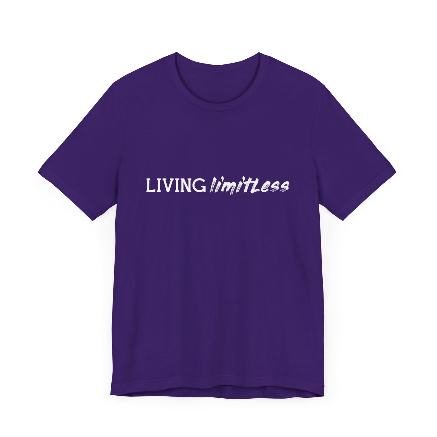 Motivational: Living Limitless - Unisex Jersey Short Sleeve Tee