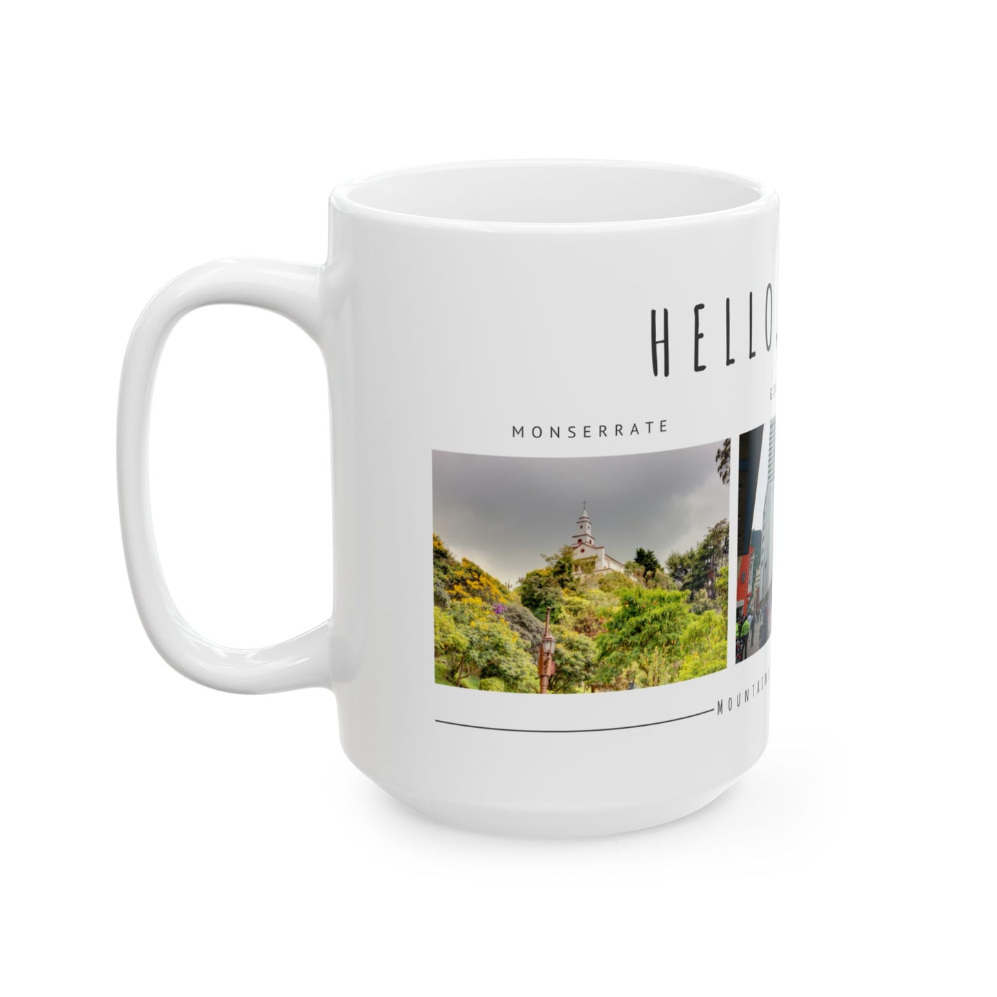 Hello Bogota! Ceramic Coffee Mug - 11oz & 15oz - 12175