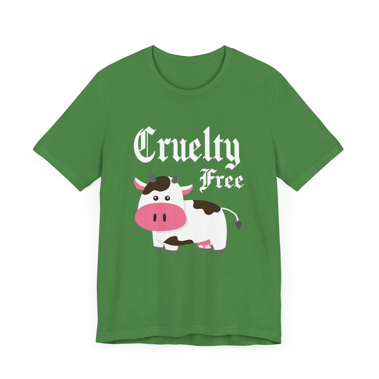 Vegan: Cruelty Free - Unisex Jersey Short Sleeve Tee