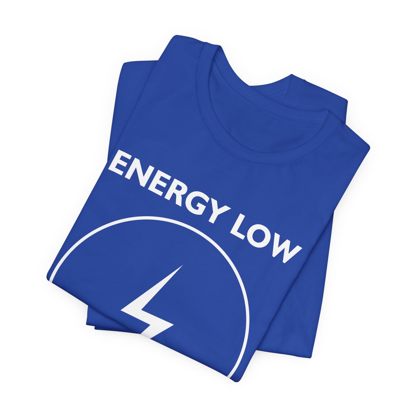 Energy Low, Need Coffee - Unisex Jersey Short Sleeve Tee