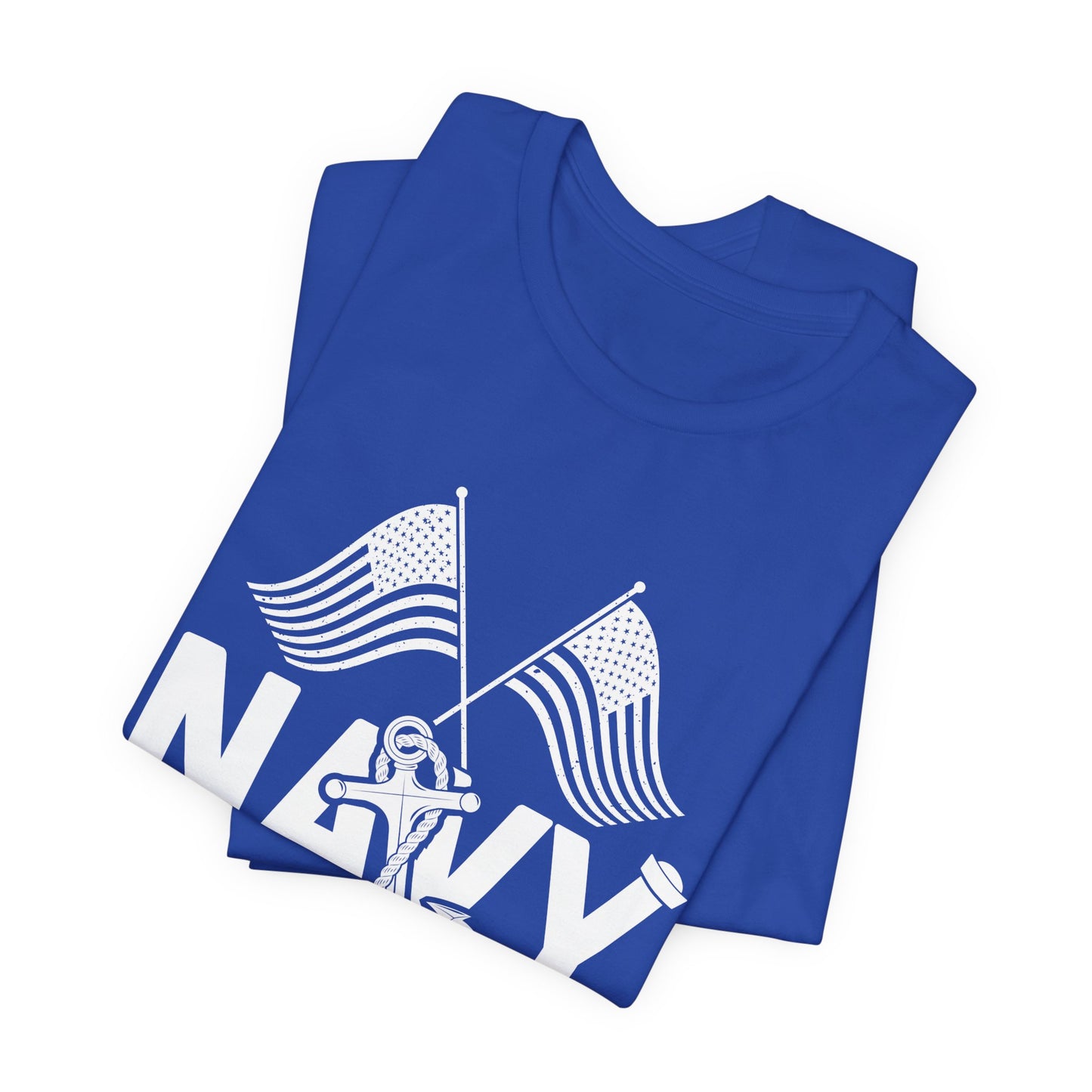 Navy Mom - Unisex Jersey Short Sleeve Tee