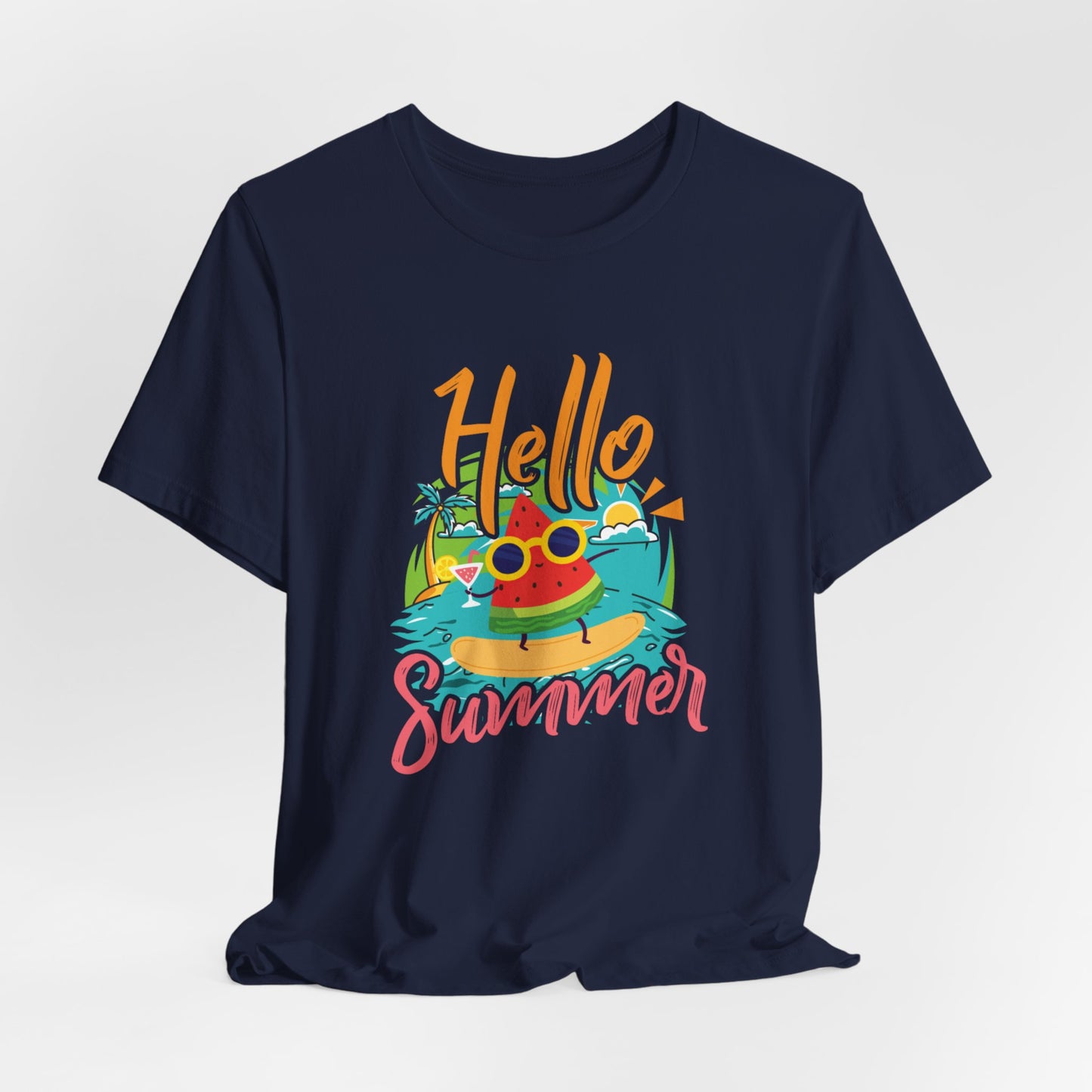 Hello Summer - Unisex Jersey Short Sleeve Tee