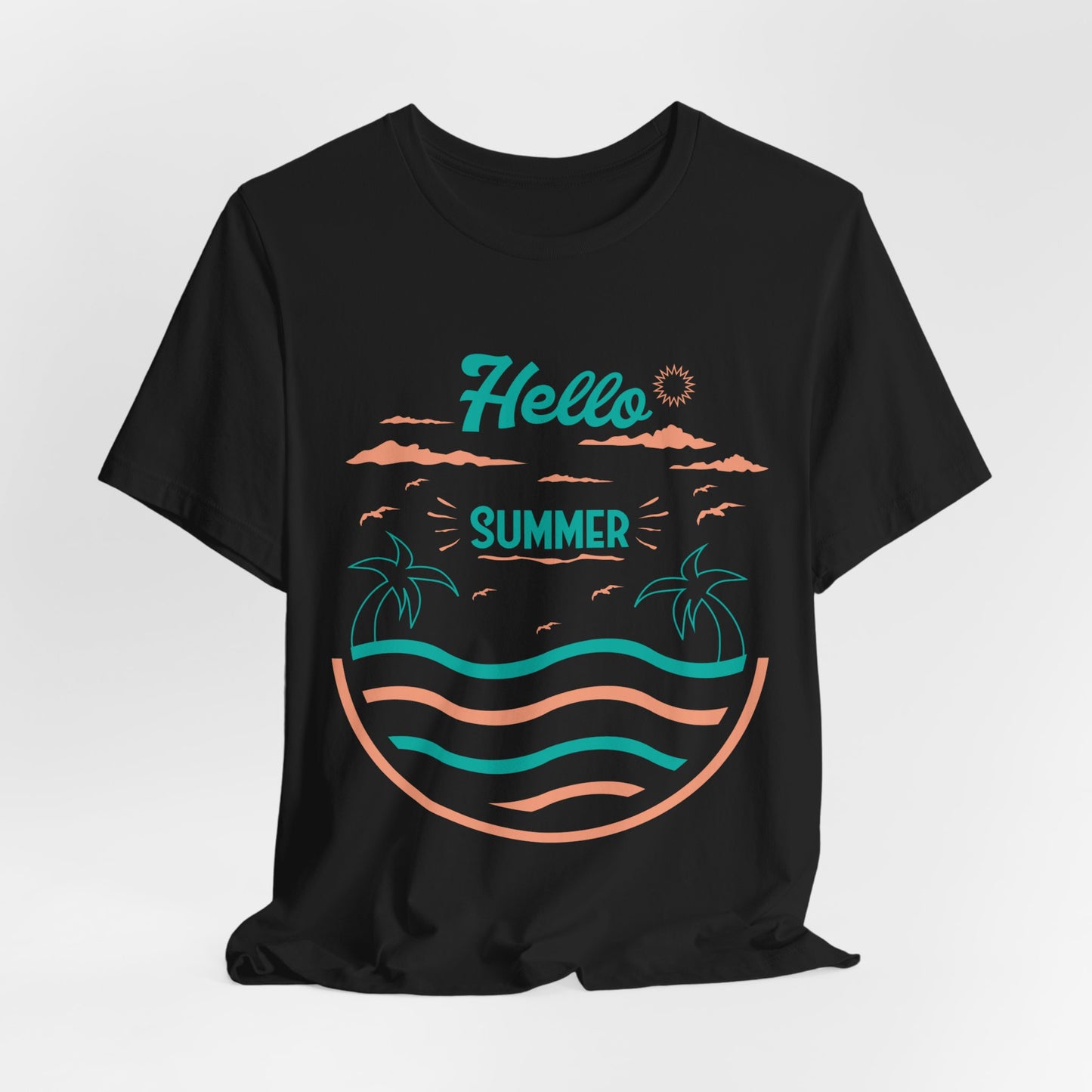 Hello Summer - Unisex Jersey Short Sleeve Tee