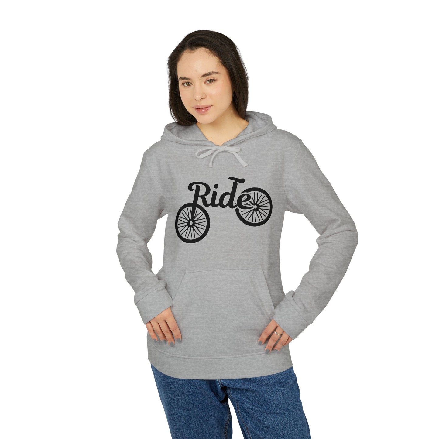 Bicycle Ride - Adidas Unisex Fleece Hoodie