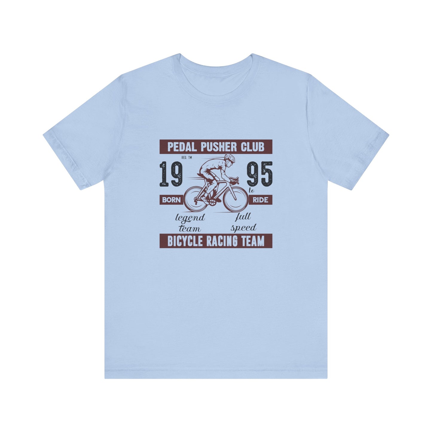 Bicycle: Pedal Pusher Club - Unisex Jersey Short Sleeve Tee