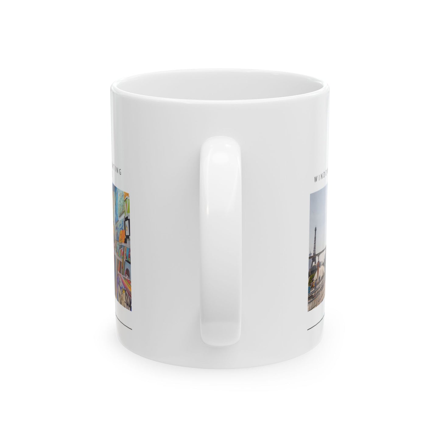 Hello, Shenzhen! Ceramic Mug - 11oz & 15oz - Modern & Bustling Design - 12103