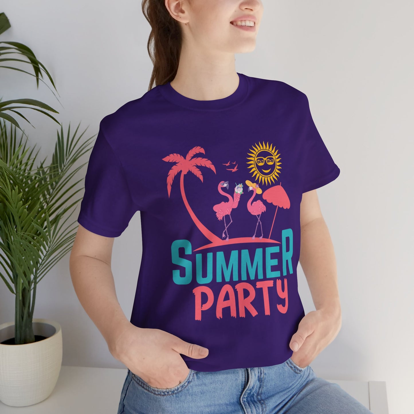 Summer Party - Unisex Jersey Short Sleeve Tee - 13087