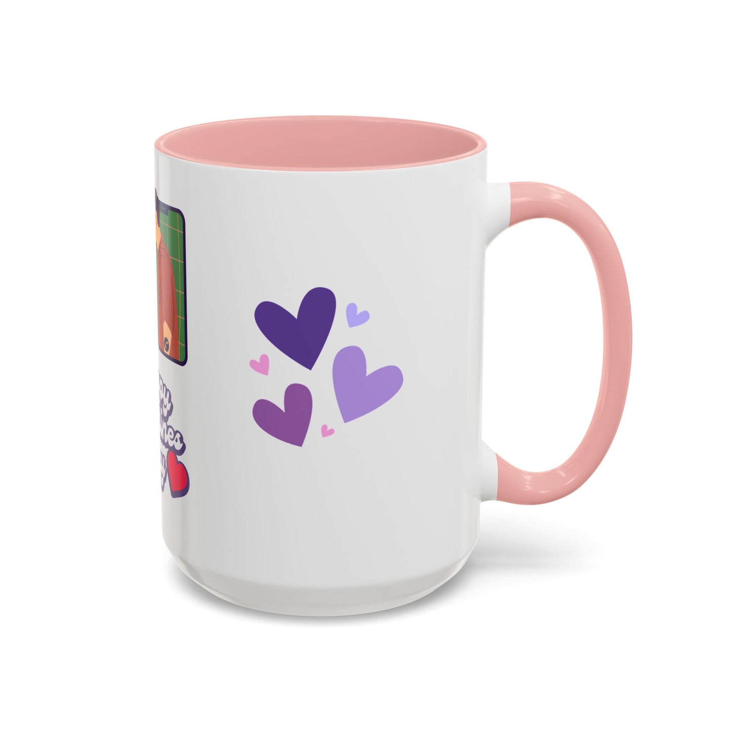 Happy Valentine's Day - Accent Coffee Mug (11, 15oz) - 11593