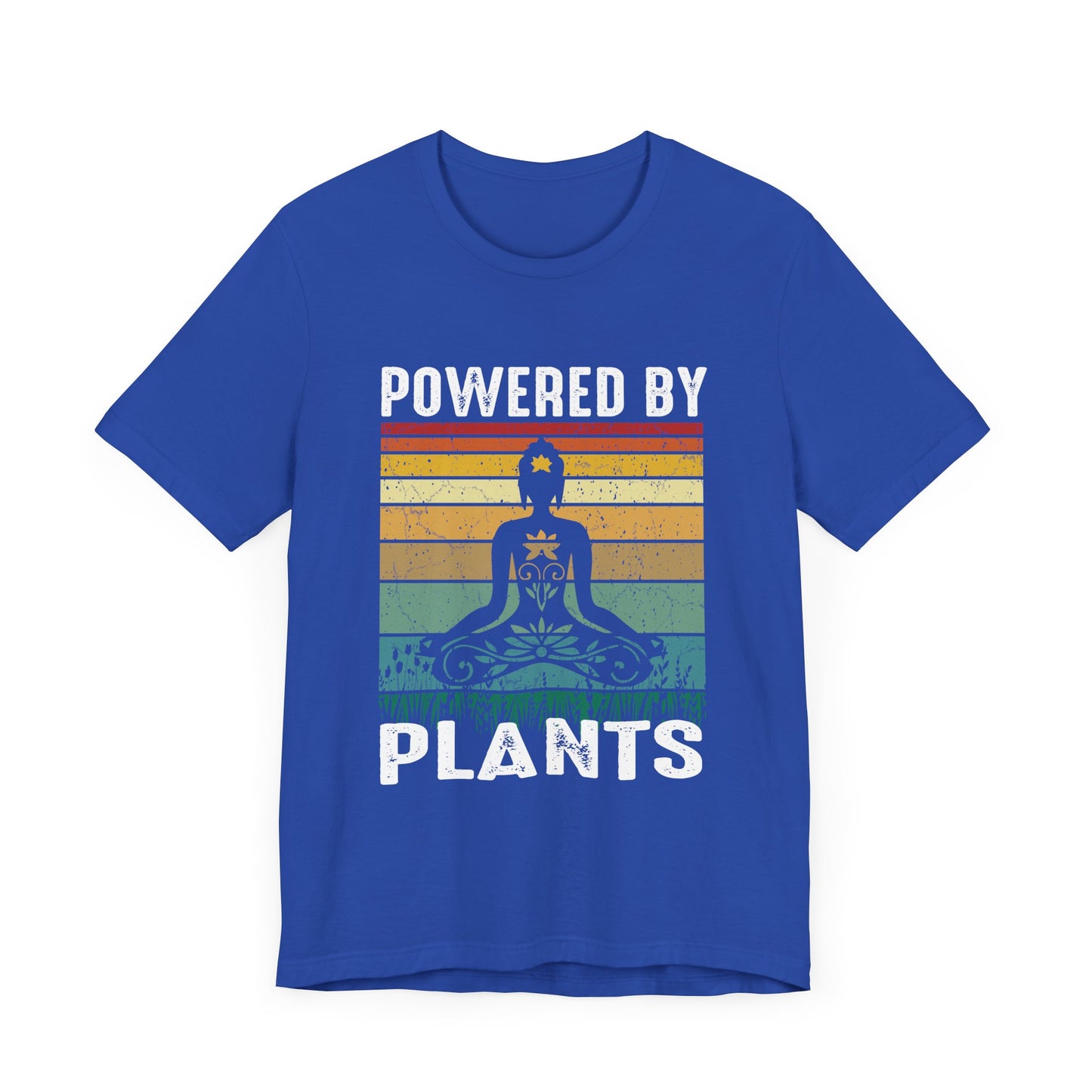 Yoga: Powered By Plants - Unisex Jersey Short Sleeve Tee - 12348