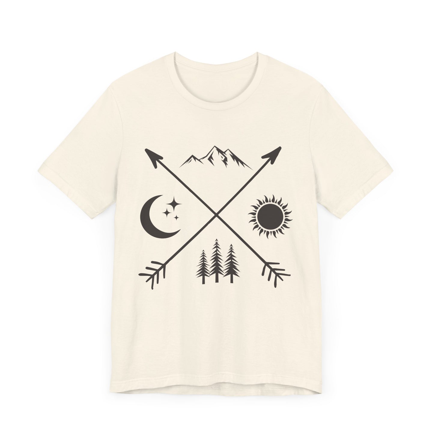 Camping & Outdoor - Unisex Jersey Short Sleeve Tee - 12628