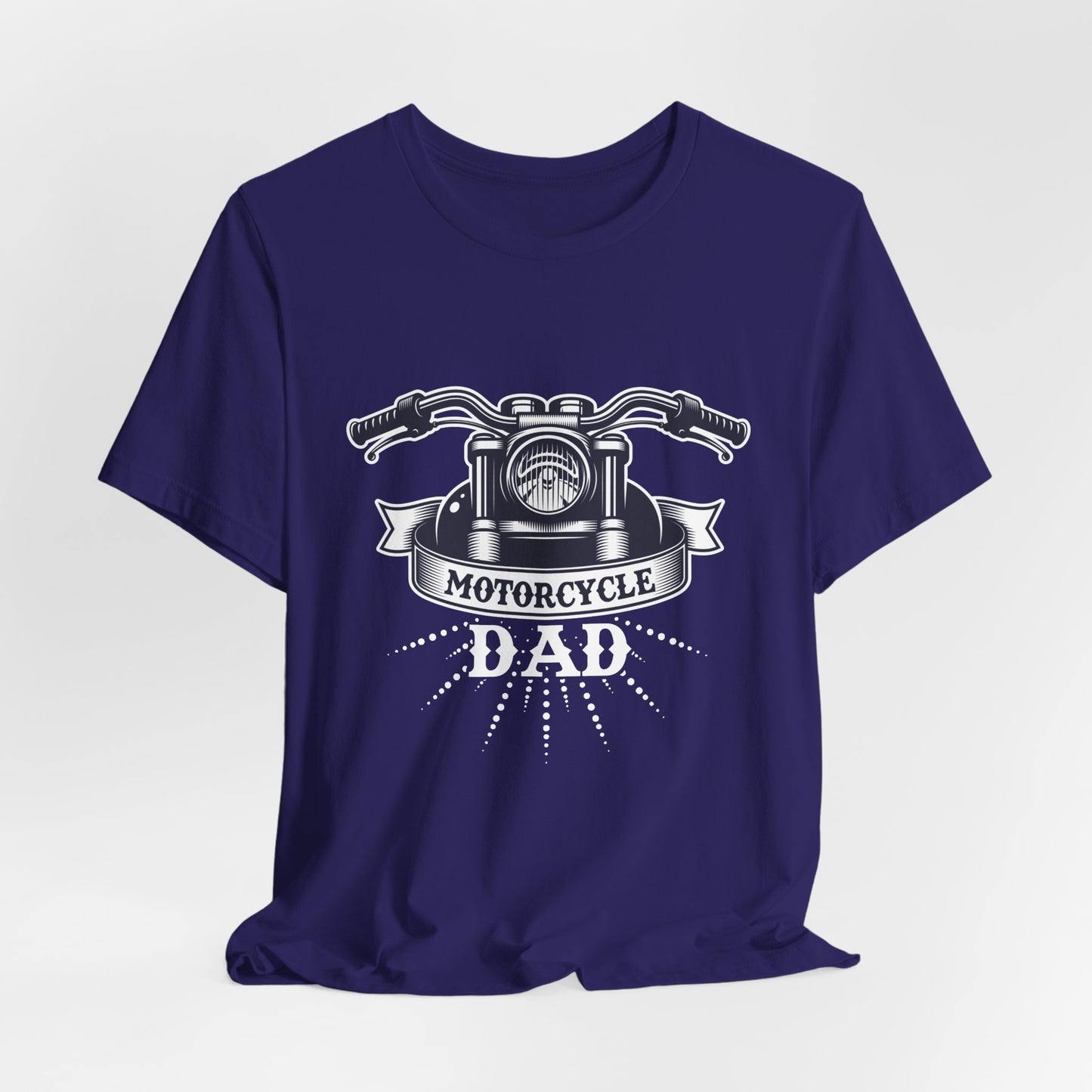 Motorcycle Dad - Unisex Jersey Short Sleeve Tee - 13312
