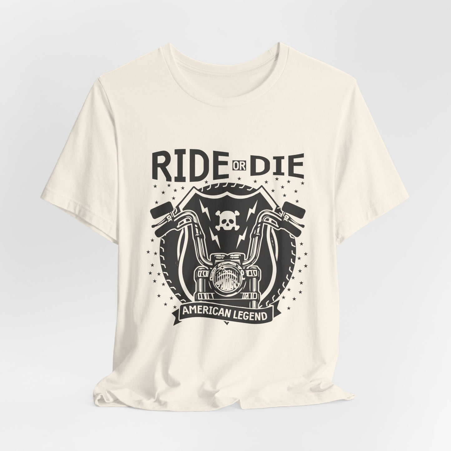 Ride or Die, American Legend - Unisex Jersey Short Sleeve Tee - 13261