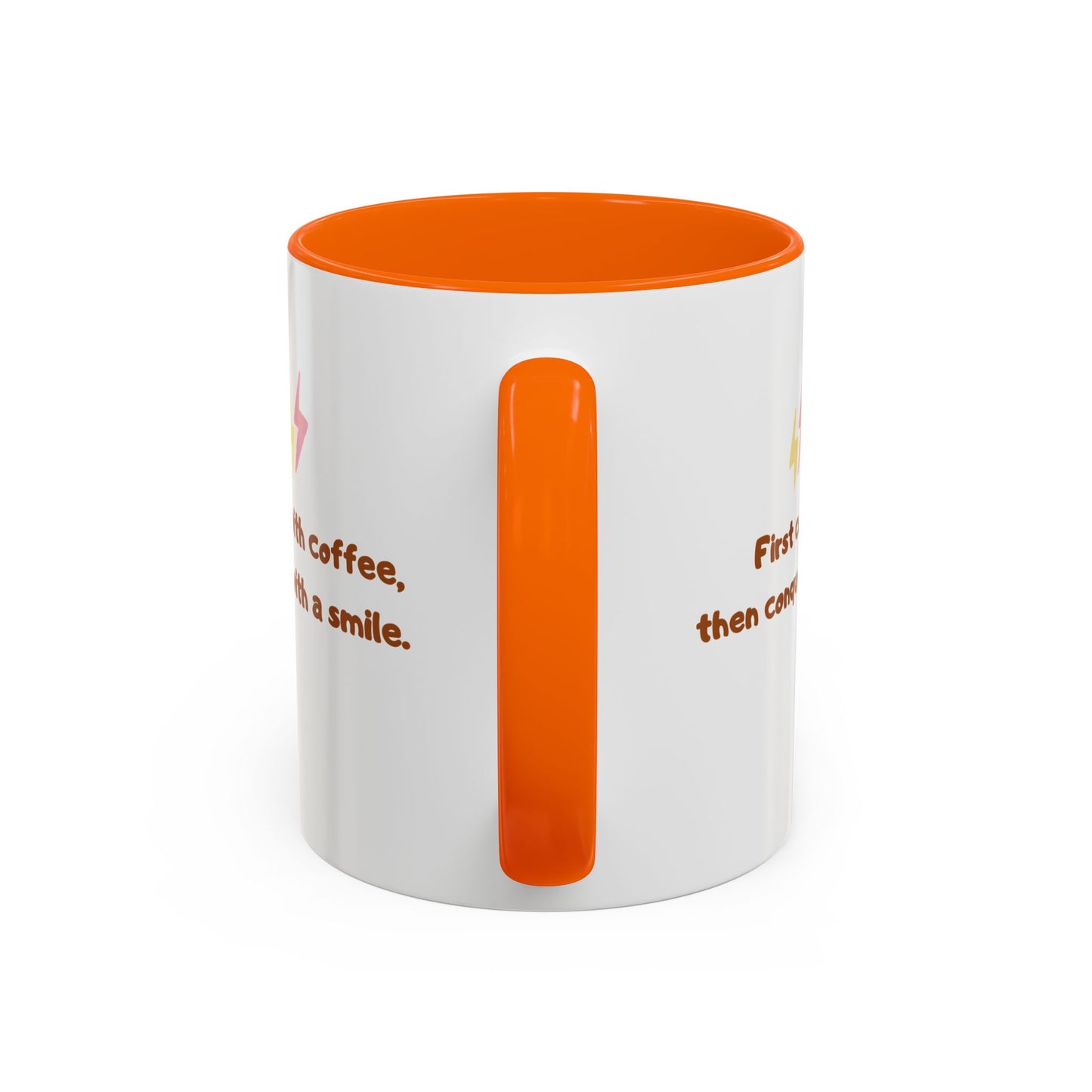 Wake Up, Sip Up, Life Begins - Accent Coffee Mug (11, 15oz) - 11332