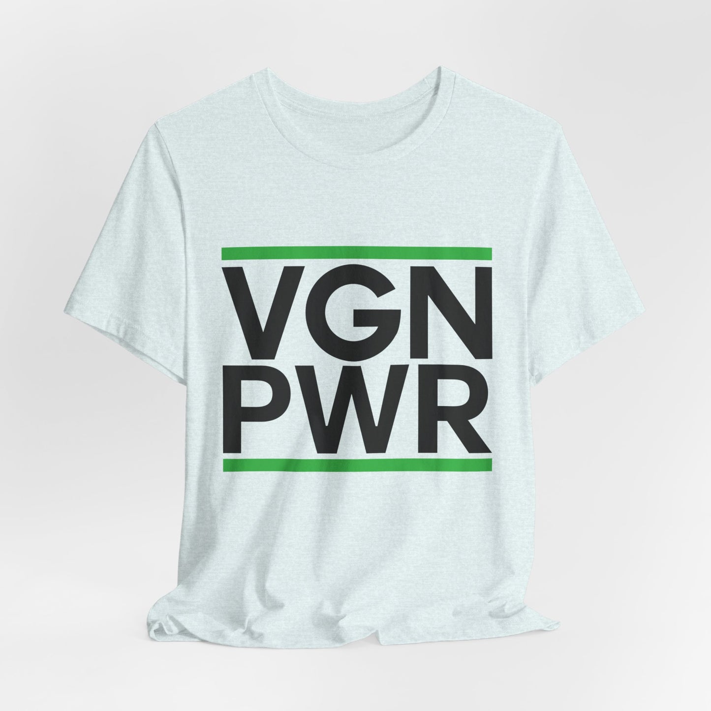 Vegan: VGN PWR - Unisex Jersey Short Sleeve Tee