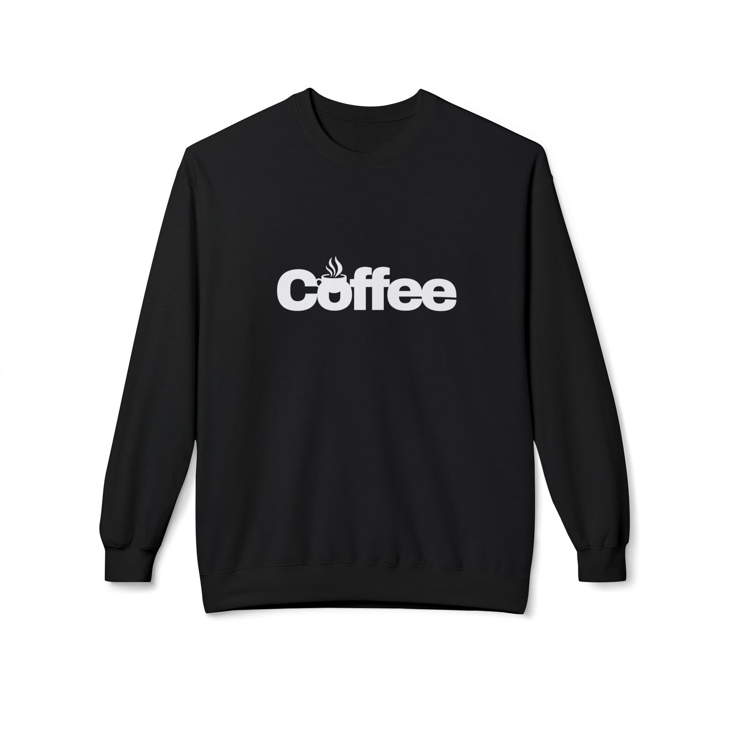 Coffee - Unisex Midweight Softstyle Fleece Crewneck Sweatshirt - 11315