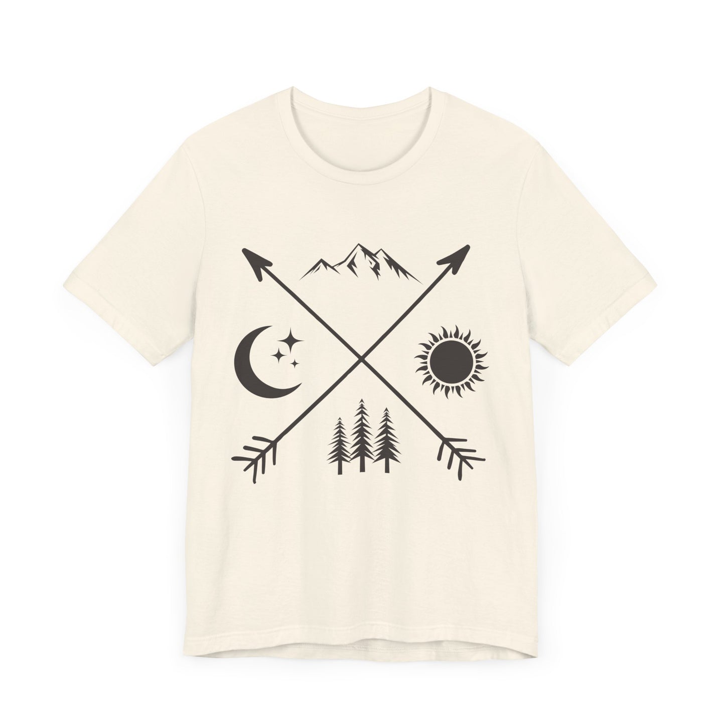 Camping & Outdoor - Unisex Jersey Short Sleeve Tee