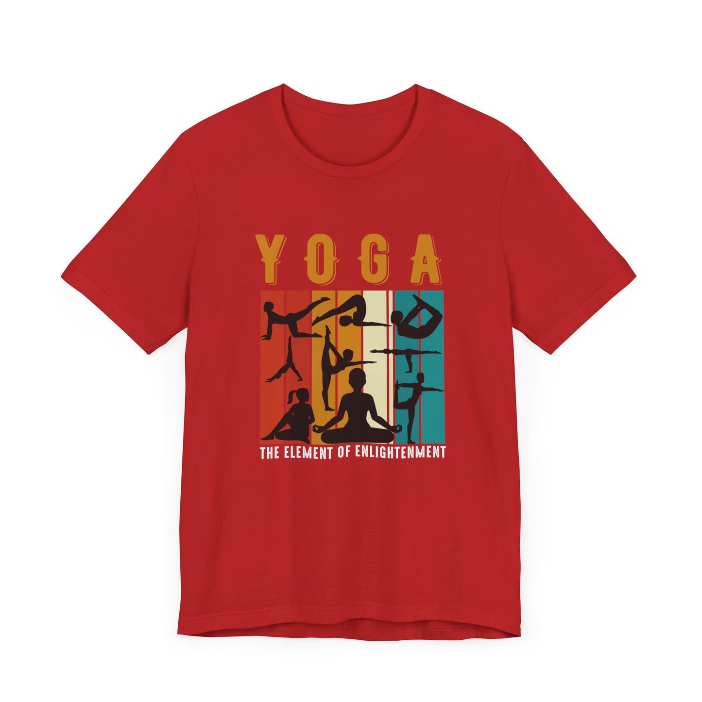 Yoga: Element Of Enlightenment - Unisex Jersey Short Sleeve Tee