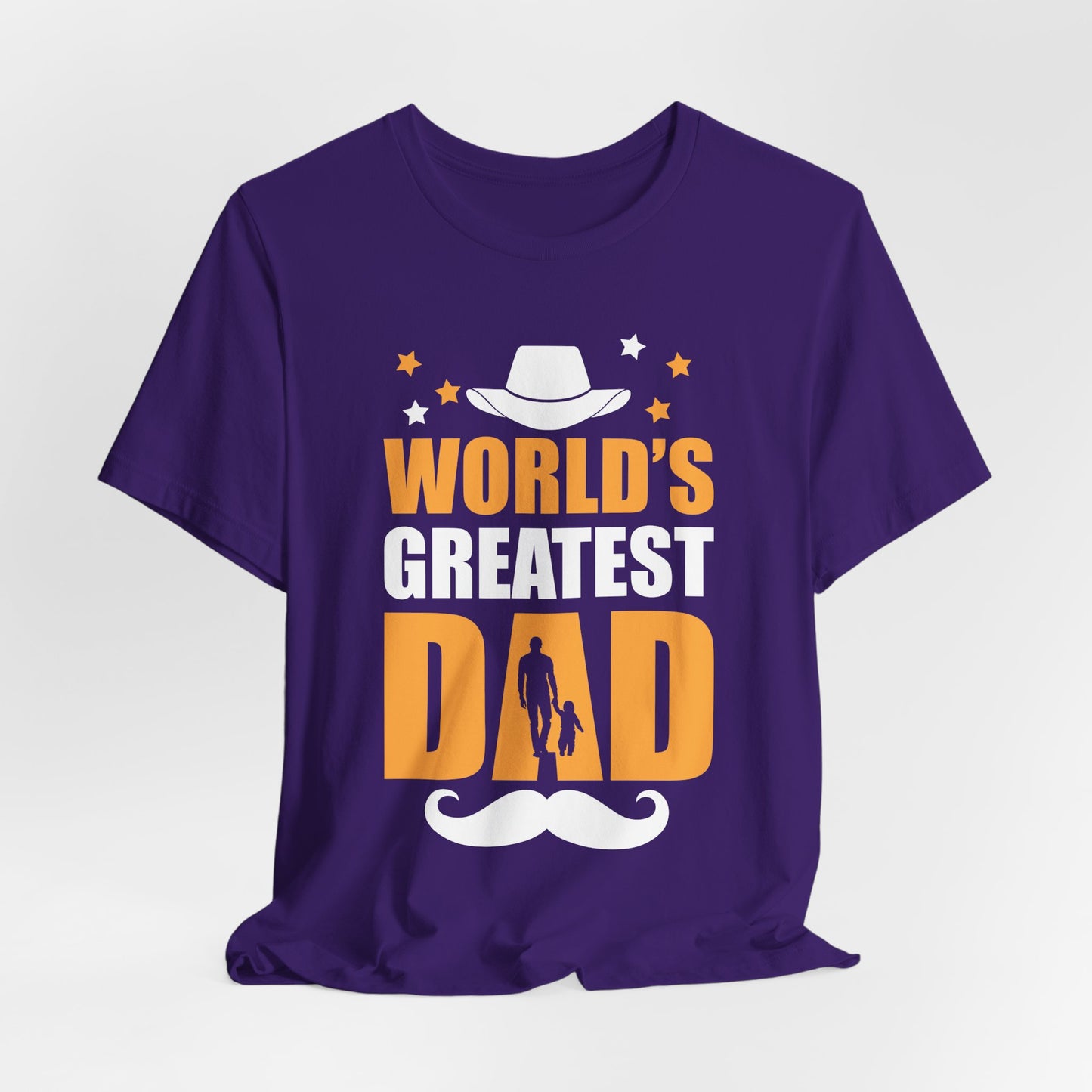 World's Greatest Dad - Unisex Jersey Short Sleeve Tee - 13740