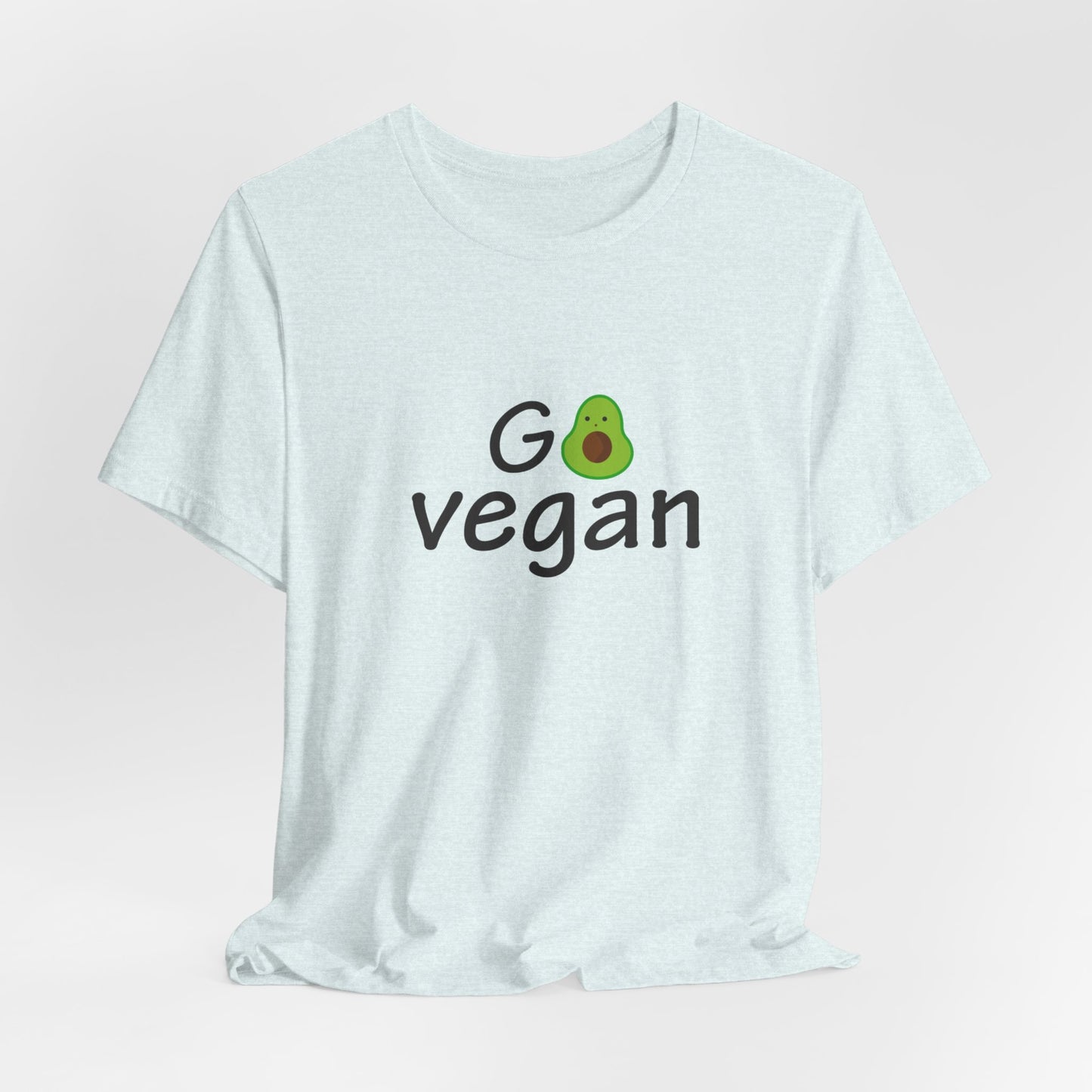 Go Vegan - Unisex Jersey Short Sleeve Tee