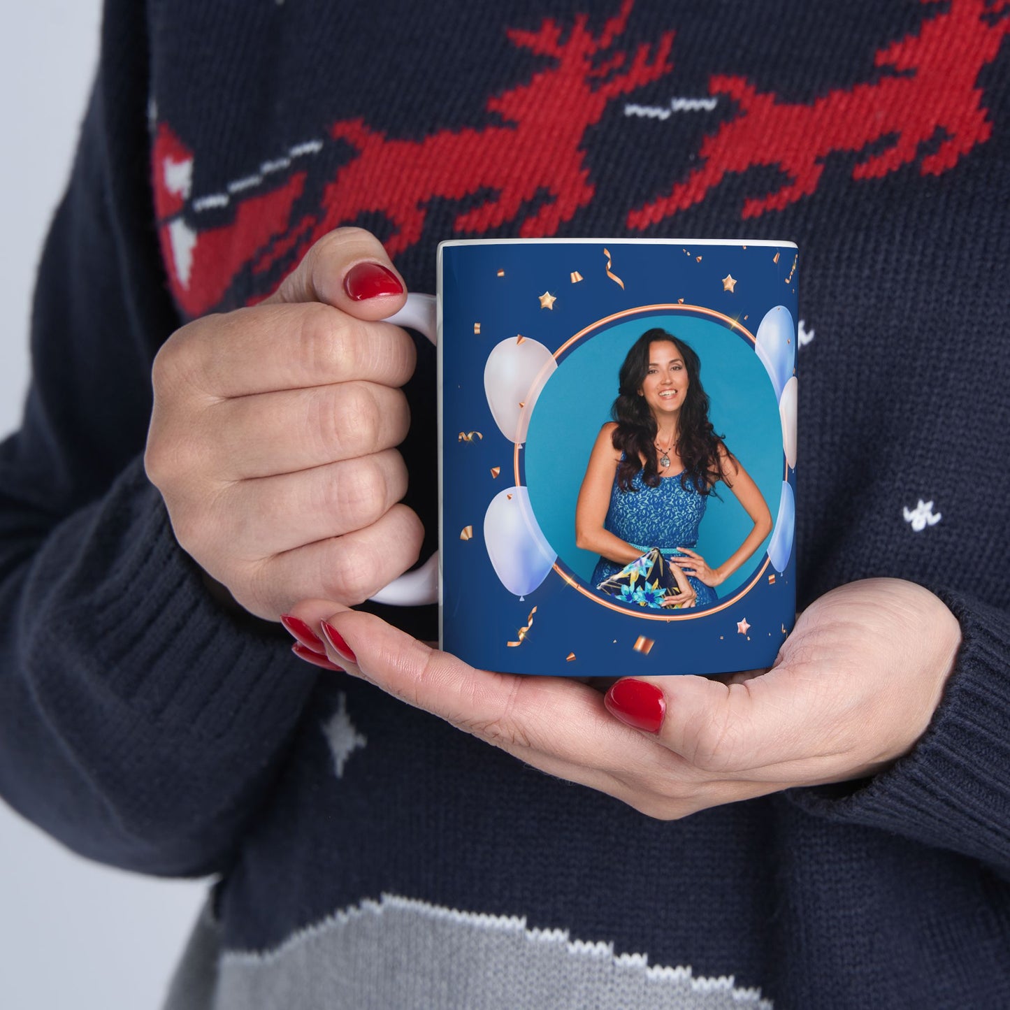 Personalized Birthday Celebration Mug - Customizable Gift for Birthdays, Parties, Unique Keepsake - 13980