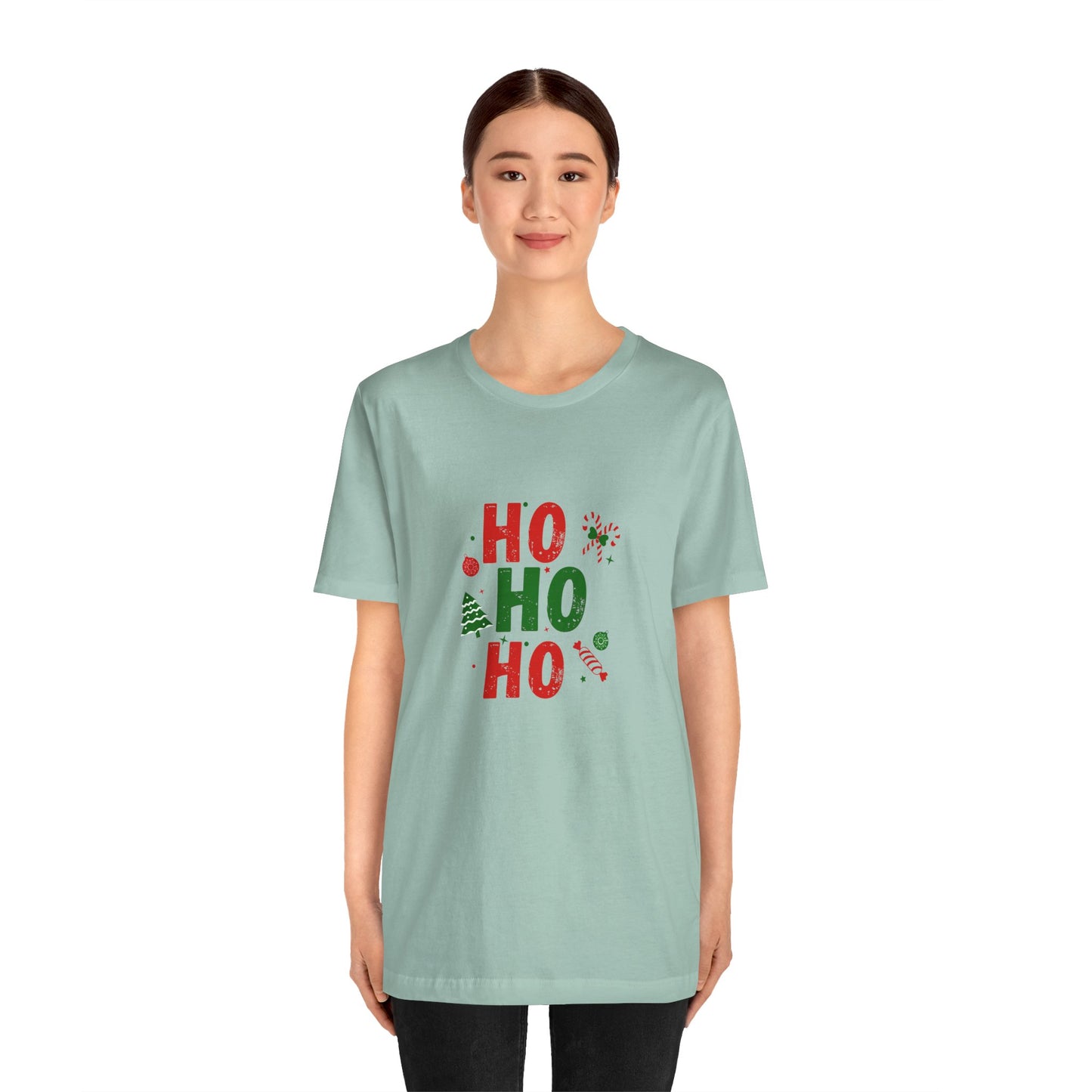 Ho Ho Ho - Unisex Jersey Short Sleeve Tee - 10534