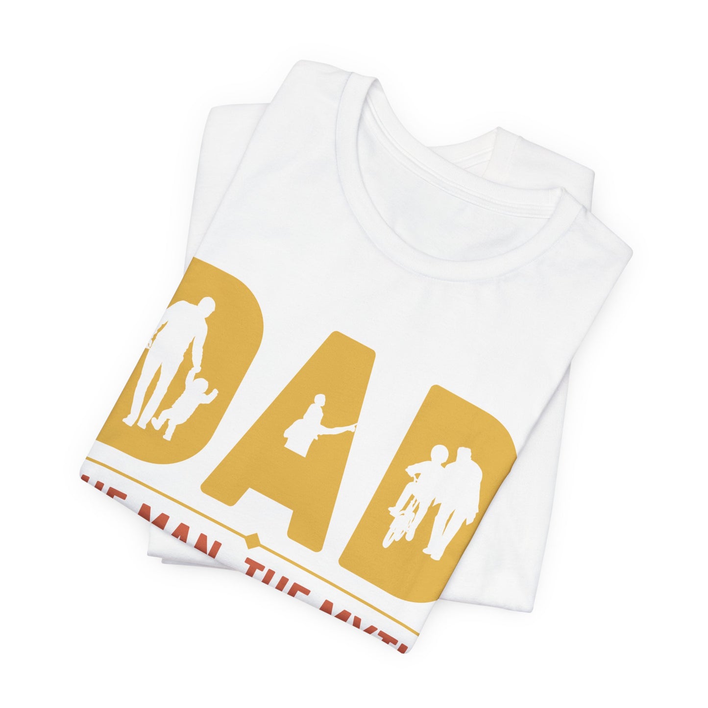 Dad, The Man, The Myth, The Legend - Unisex Jersey Short Sleeve Tee - 13728