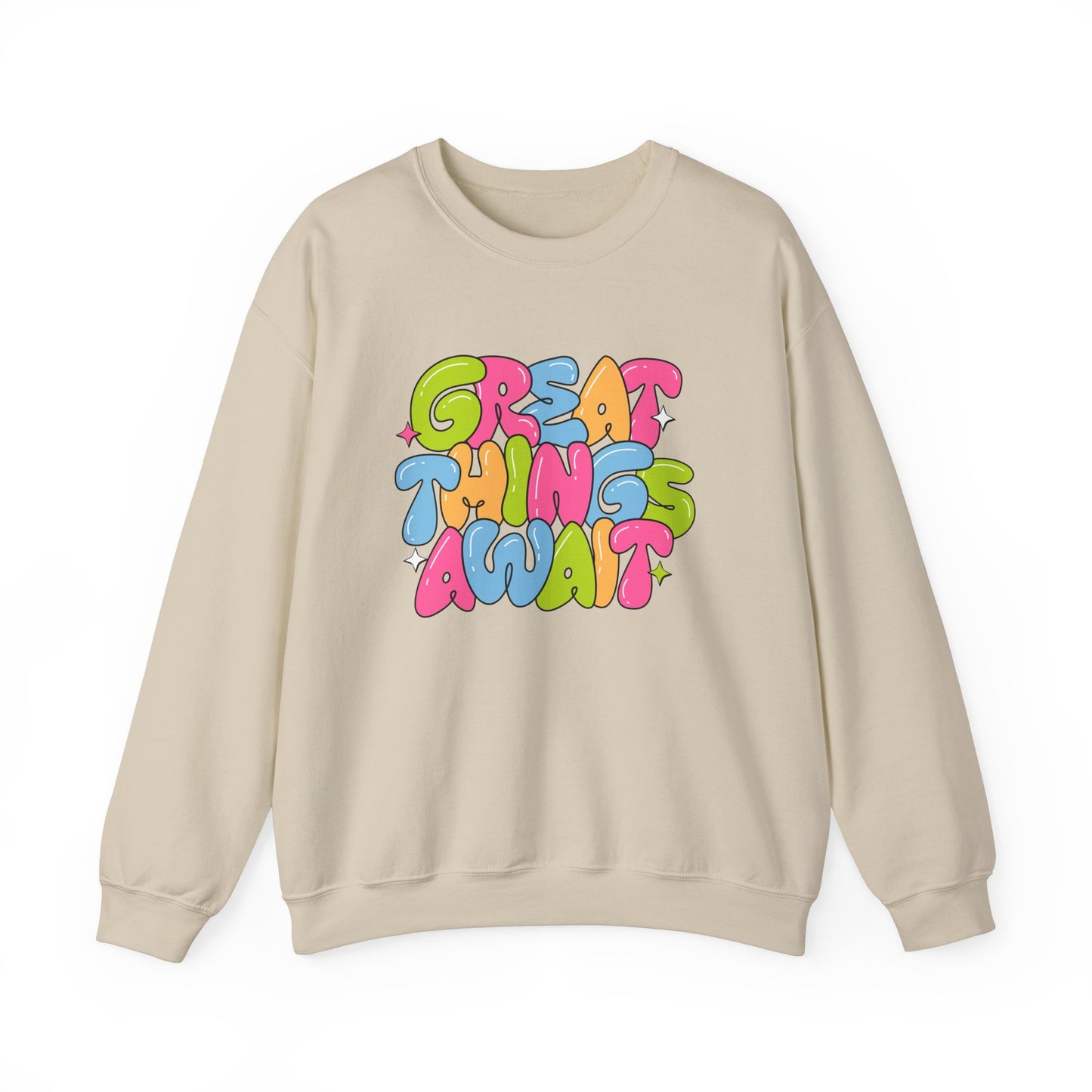 Great Things Awaits - Unisex Heavy Blend™ Crewneck Sweatshirt