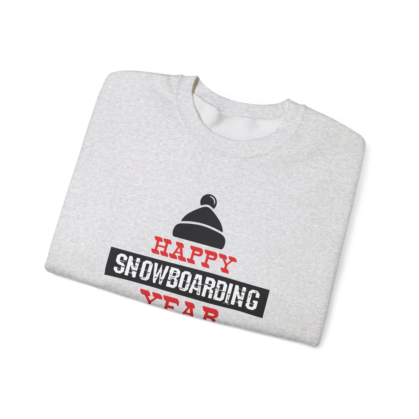 Happy Snowboarding Year - Unisex Heavy Blend™ Crewneck Sweatshirt