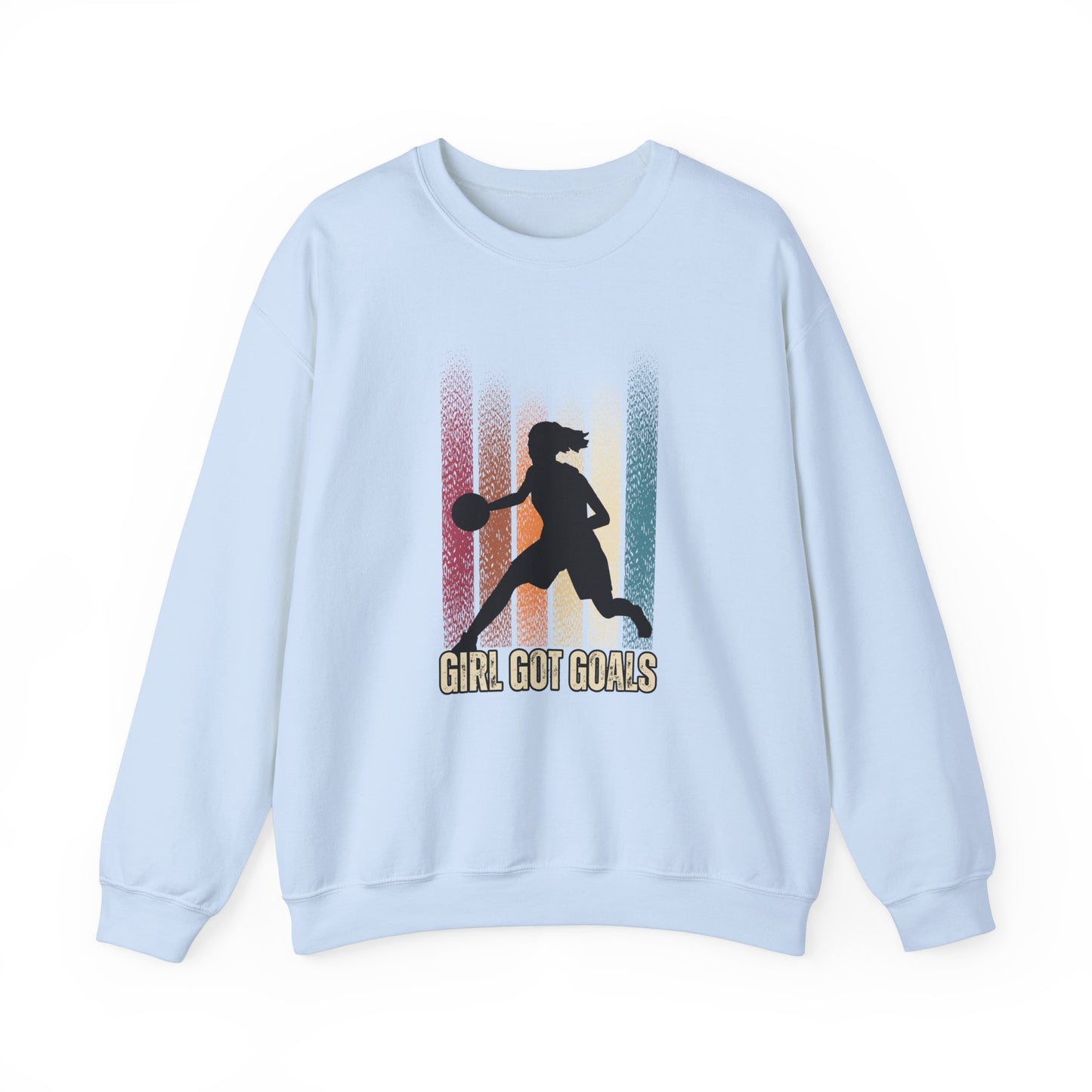 Basketball, Girl Got Goals - Unisex Heavy Blend™ Crewneck Sweatshirt - 10711