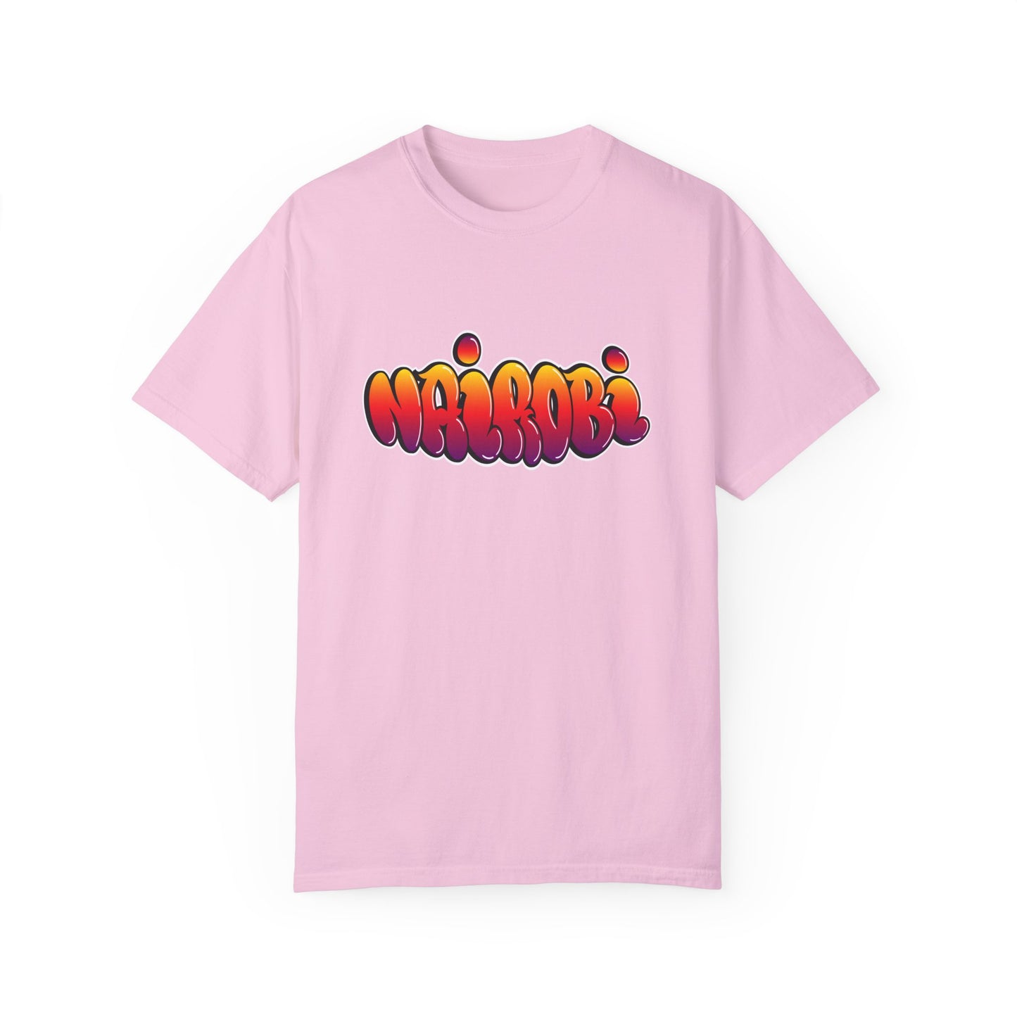 Nairobi Graphic T-Shirt - Unisex Garment-Dyed Tee - 12181