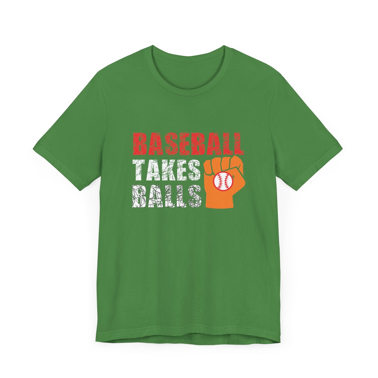 Baseball Takes Balls - Unisex Jersey Short Sleeve Tee