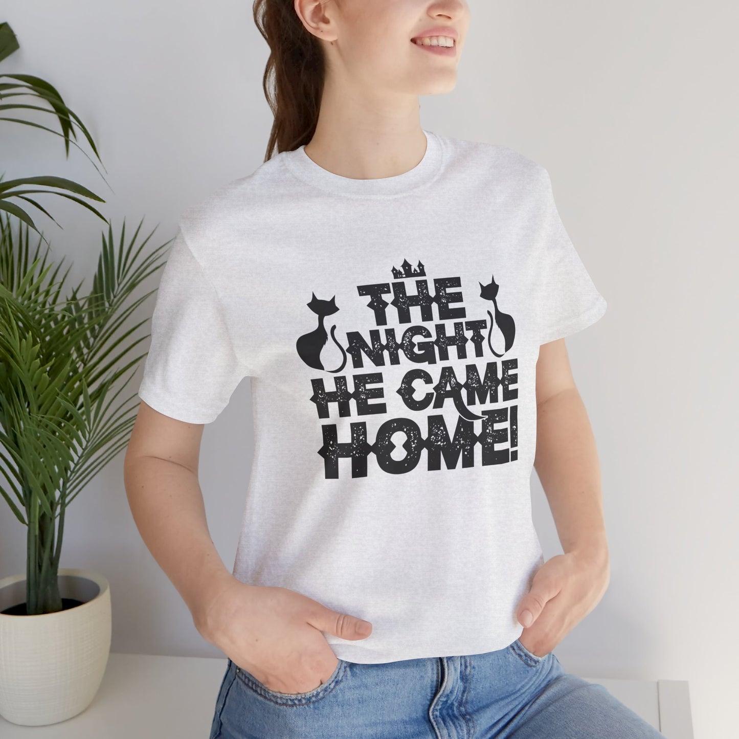 Halloween: The Night He Came Home! - Unisex Jersey Short Sleeve Tee - 12358