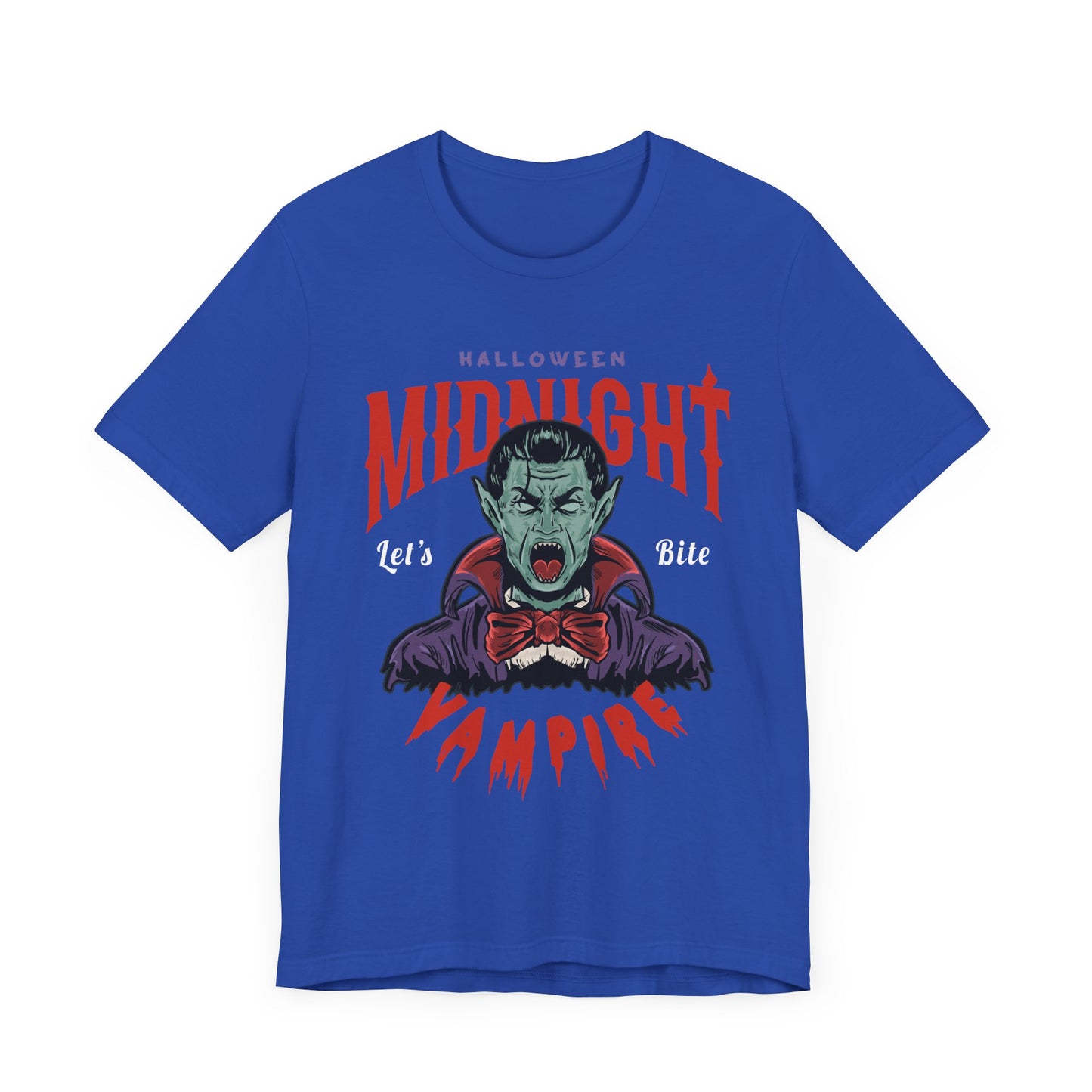 Halloween Midnight, Let's Bite Vampire - Unisex Jersey Short Sleeve Tee - 12937