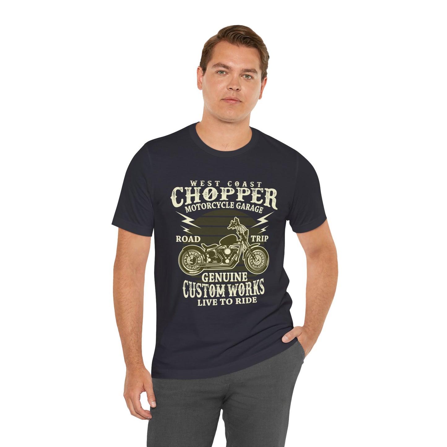 West Coast Chopper, Road Trip - Unisex Jersey Short Sleeve Tee - 13207