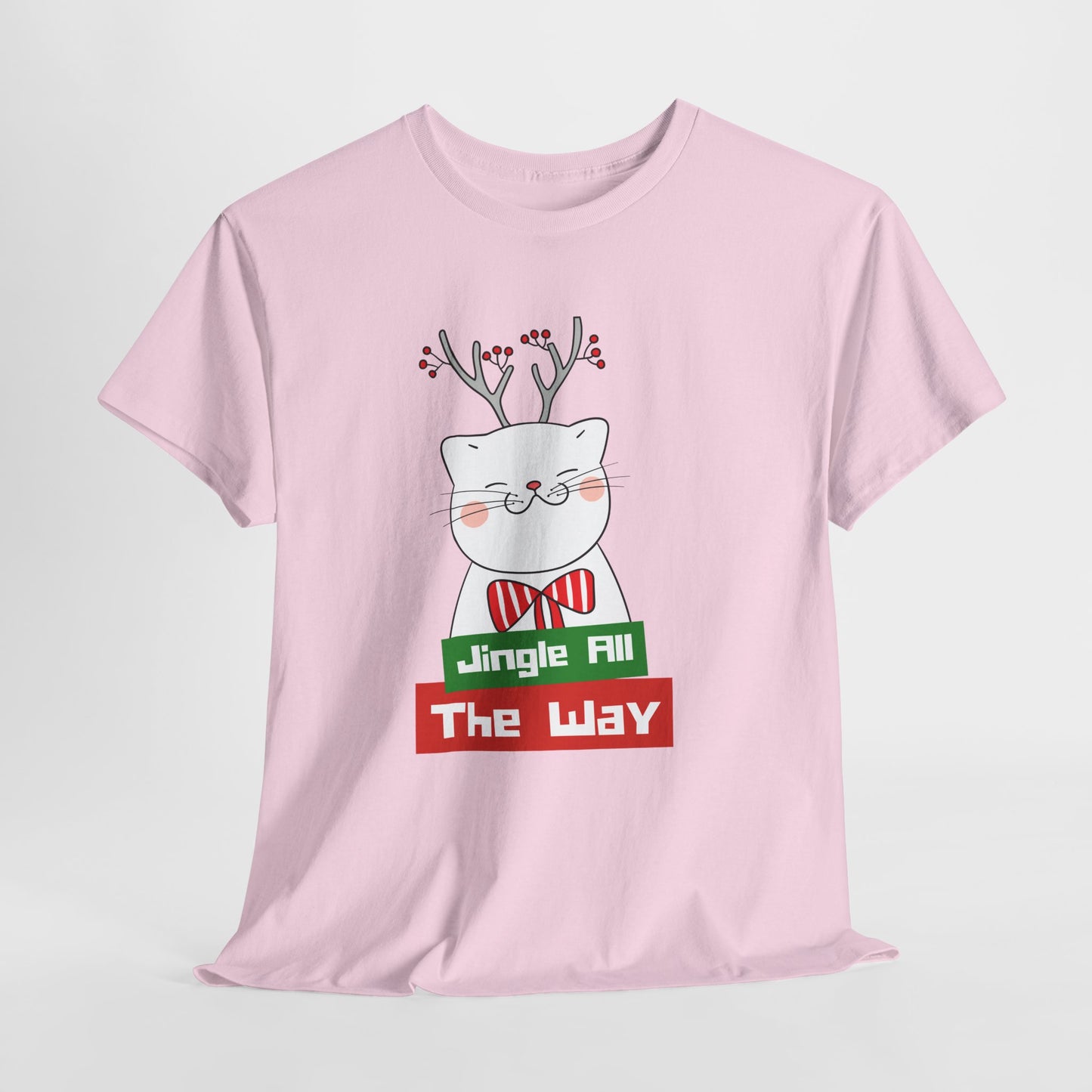 Jingle All the Way - Unisex Heavy Cotton Tee