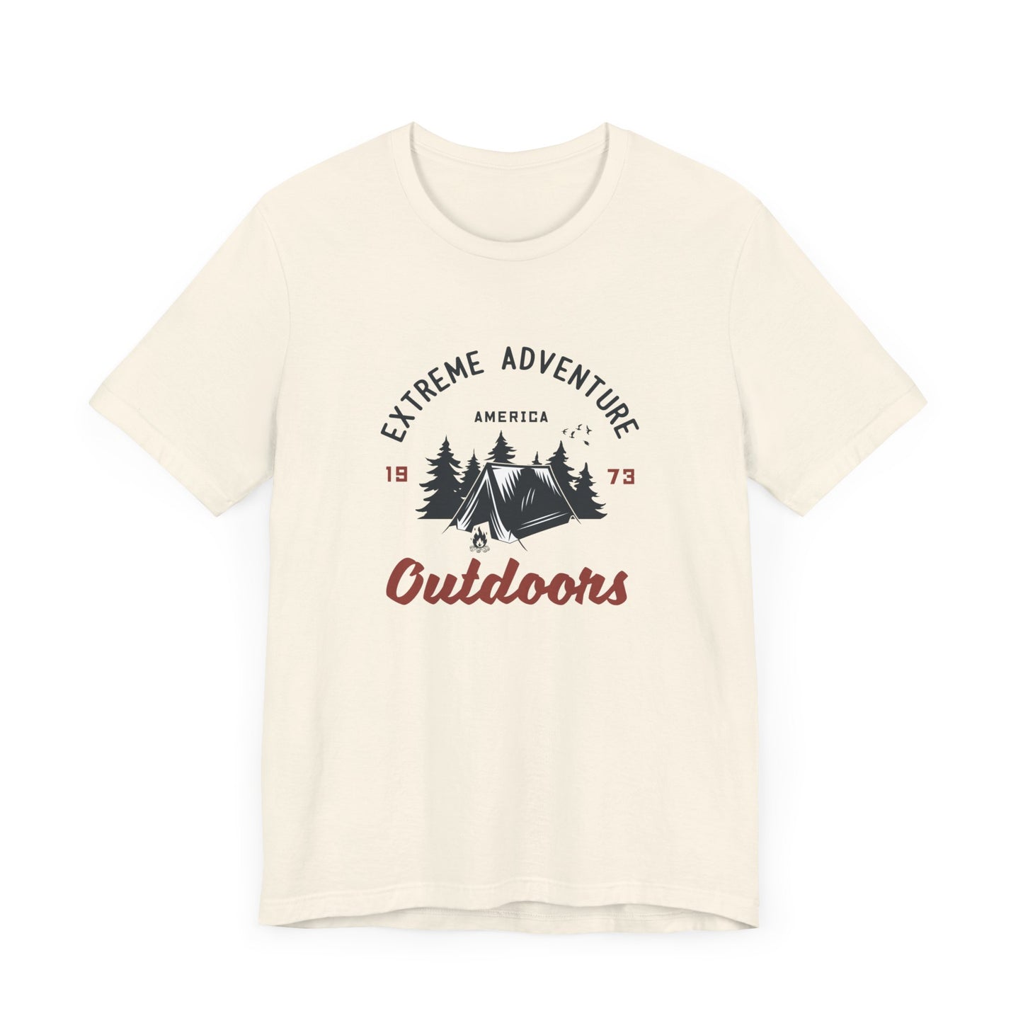 Extreme Adventure America Outdoors - Unisex Jersey Short Sleeve Tee