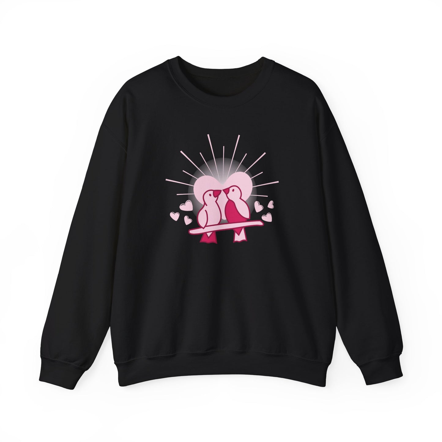 Birds In Love - Unisex Heavy Blend™ Crewneck Sweatshirt - 11555
