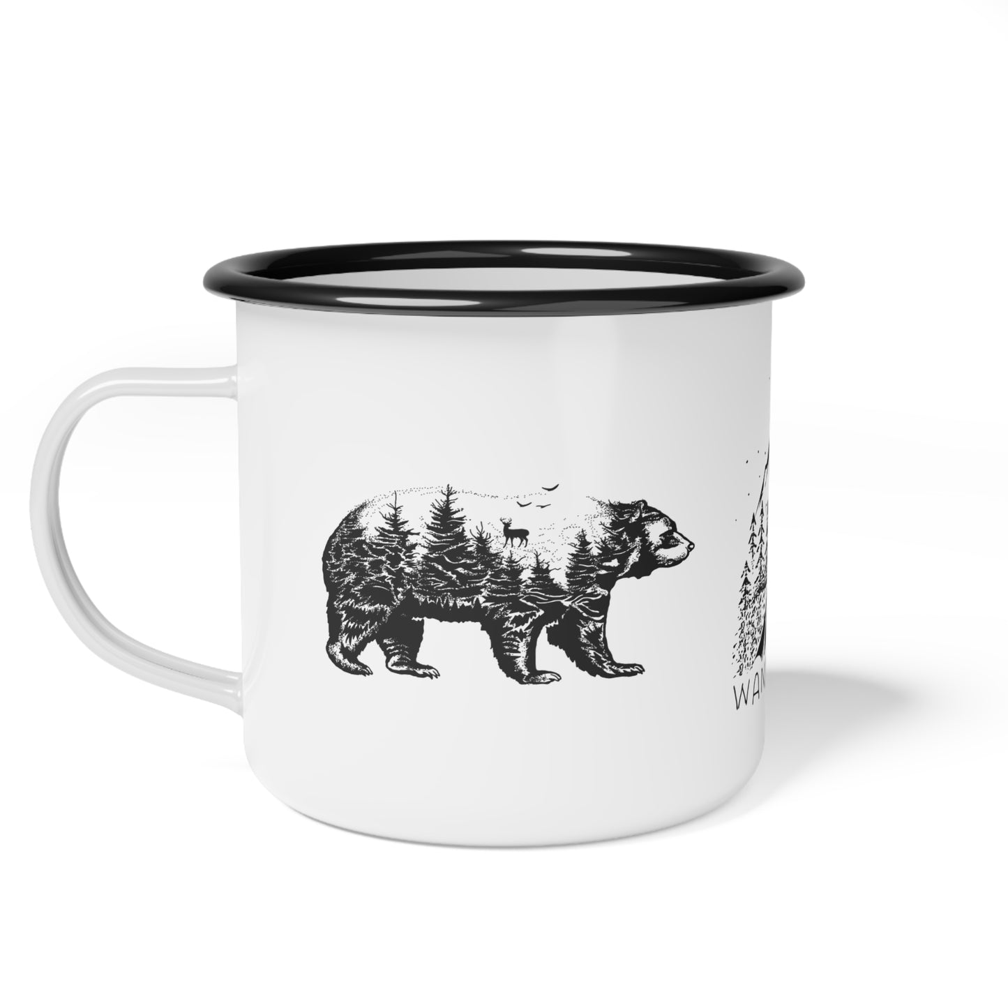 Wander More - Enamel Camp Cup