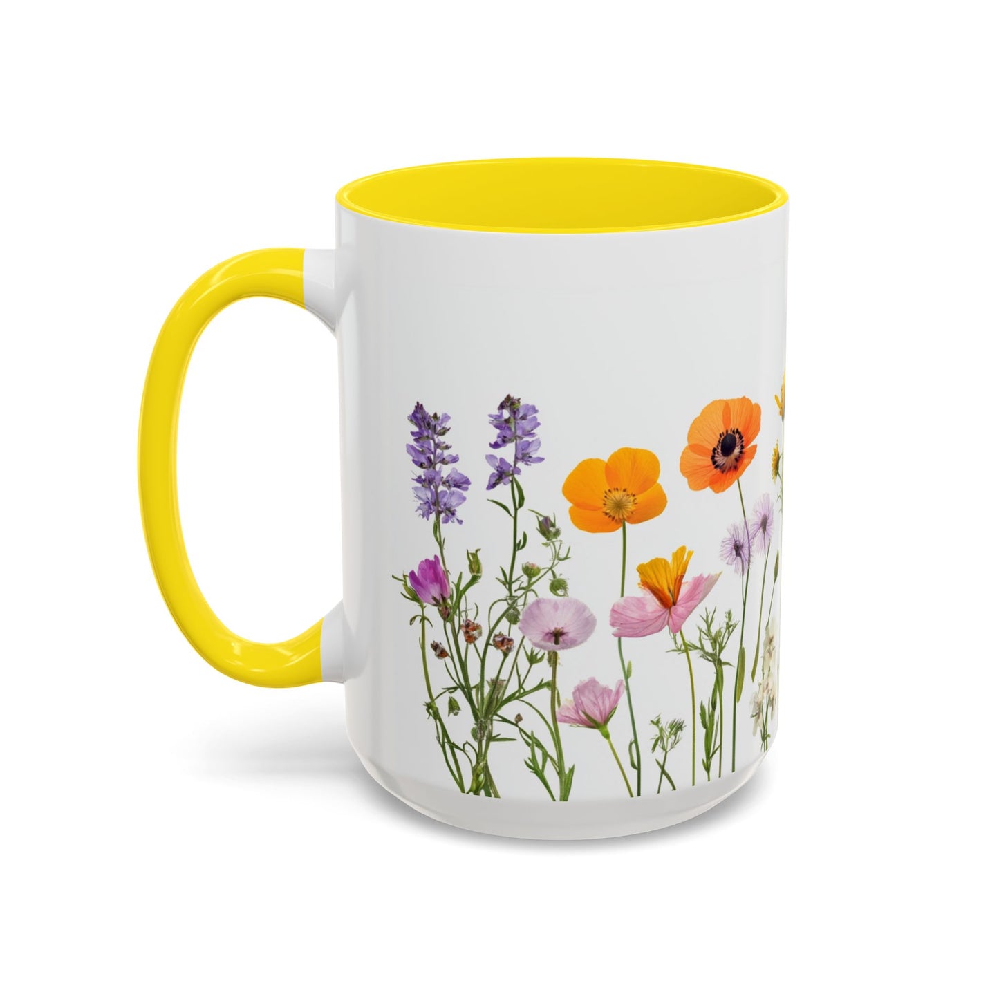 Wild Flowers - Accent Coffee Mug (11, 15oz) - 10401