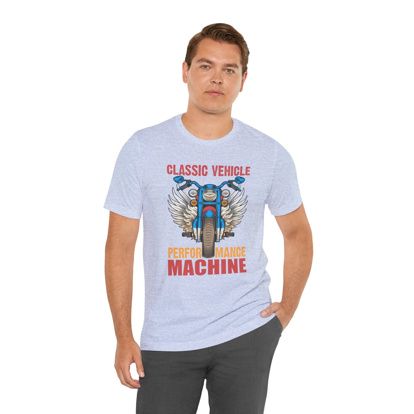 Classic Vehicle, Performance Machine - Unisex Jersey Short Sleeve Tee