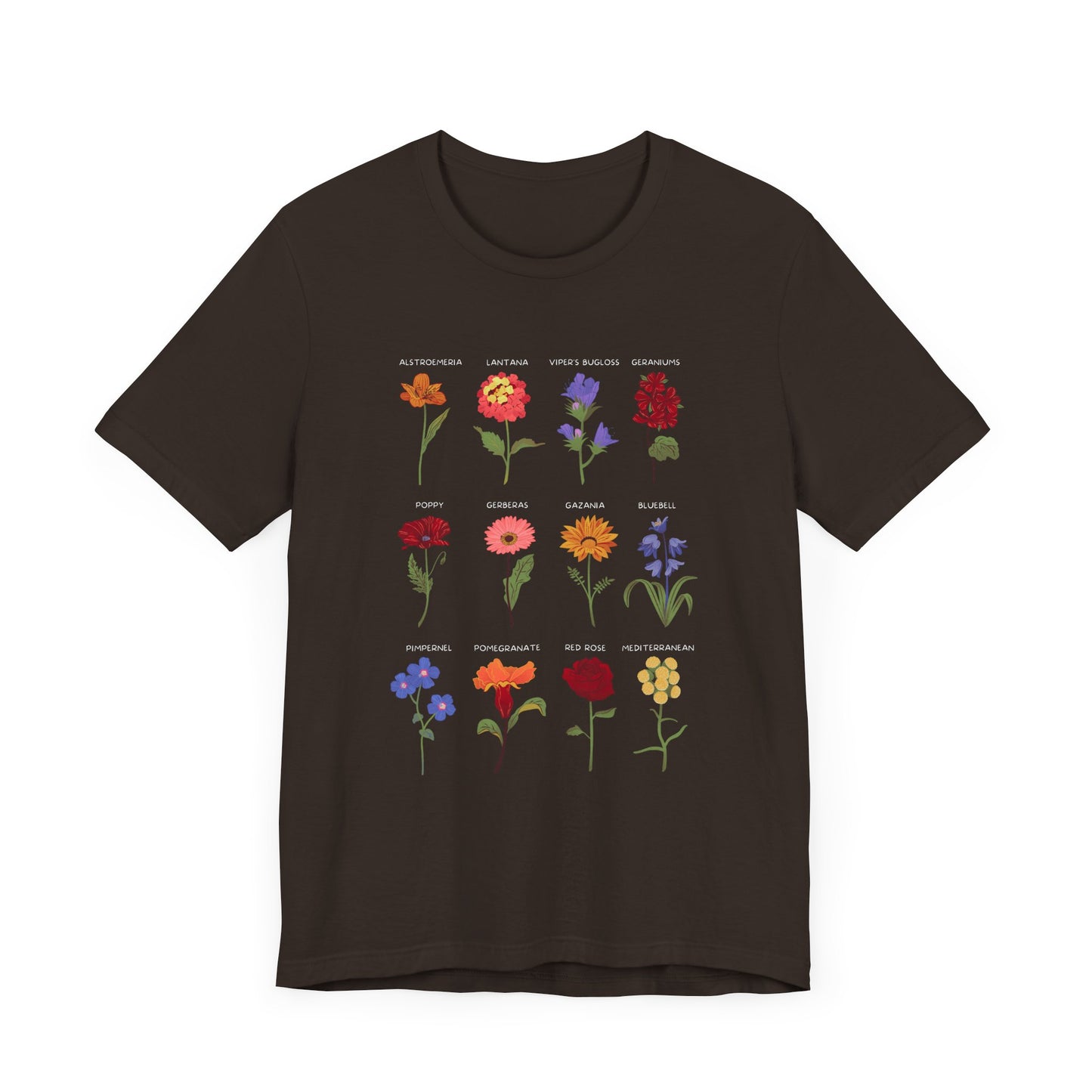 Summer Flowers - Unisex Jersey Short Sleeve Tee - 11568