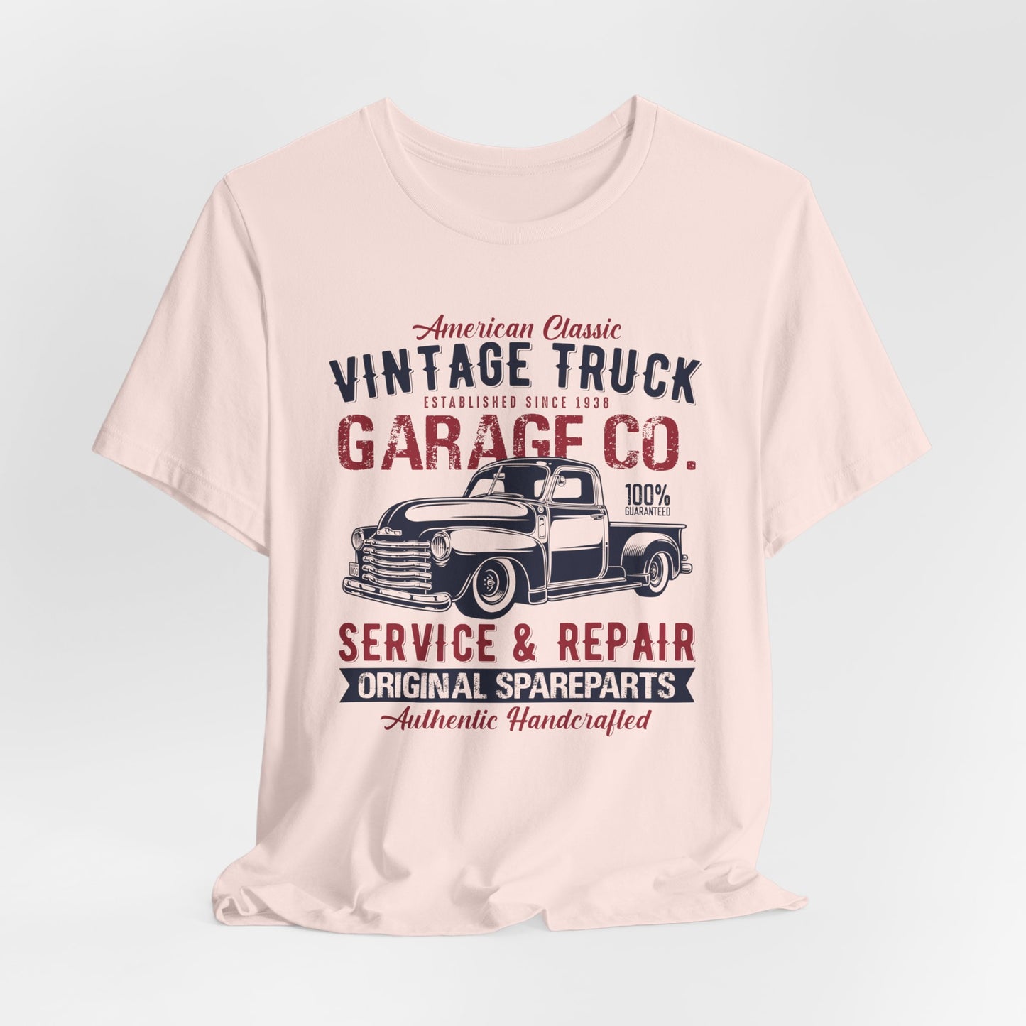 American Classic Vintage Truck - Unisex Jersey Short Sleeve Tee - 12611