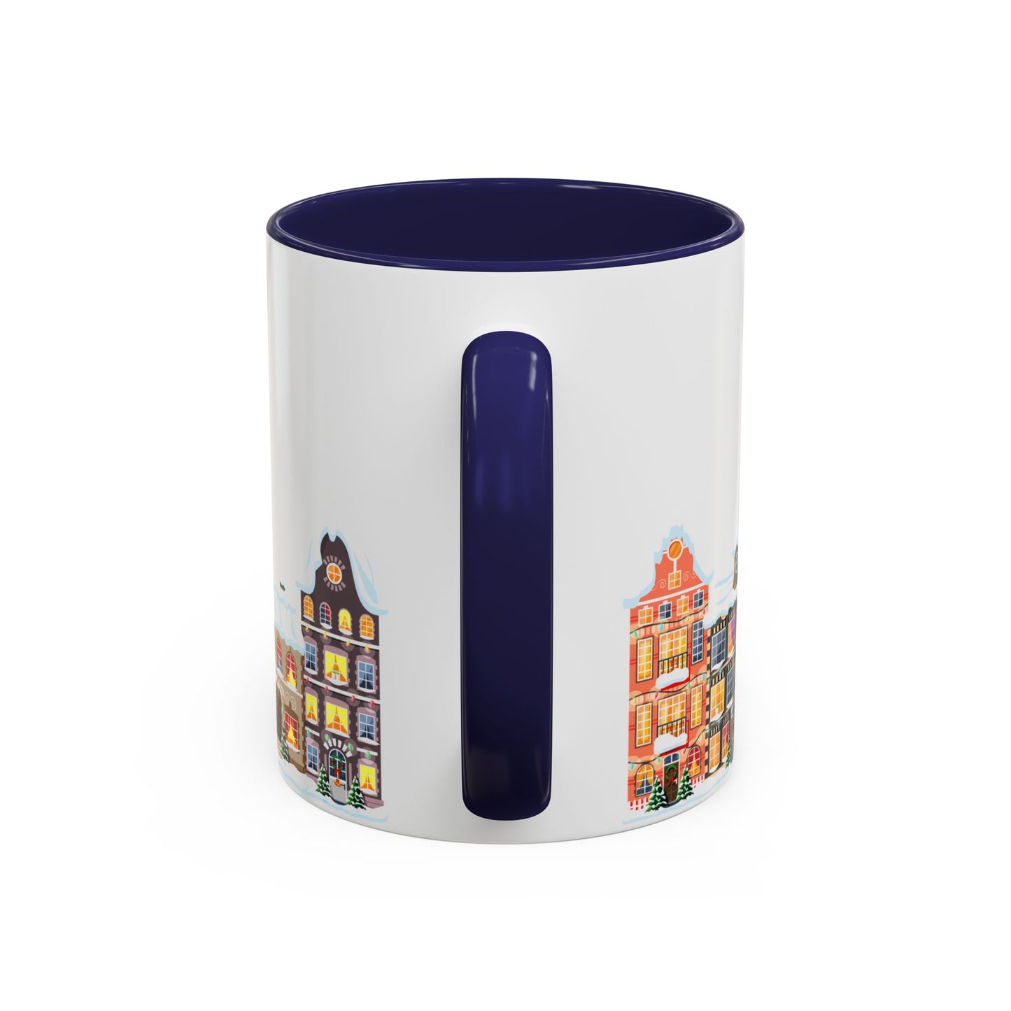 Christmas Houses - Accent Coffee Mug (11, 15oz) - 10438